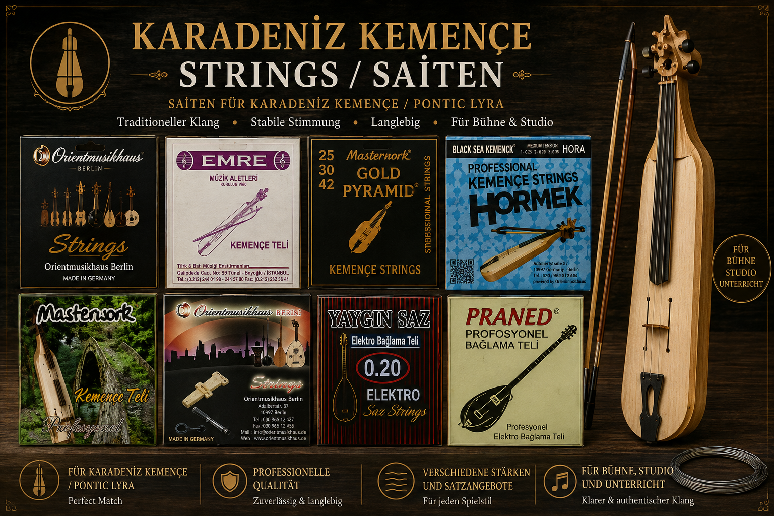 Karadeniz Kemençe Saiten / Strings category icon/image